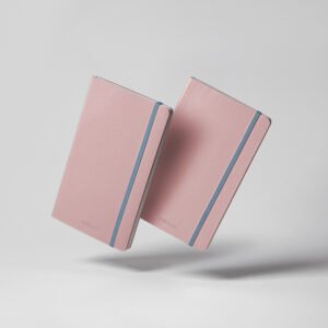 Light pink A6 Hardcover Notebook Beige paper 40 sheet 120 GSM- Minimal desgin (Copy)